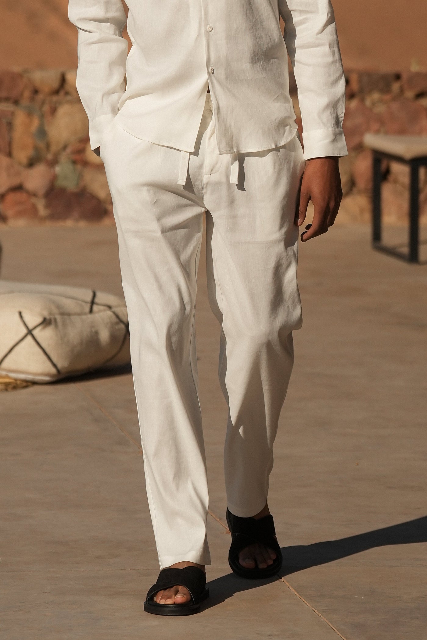 URBAN LINEN TROUSERS