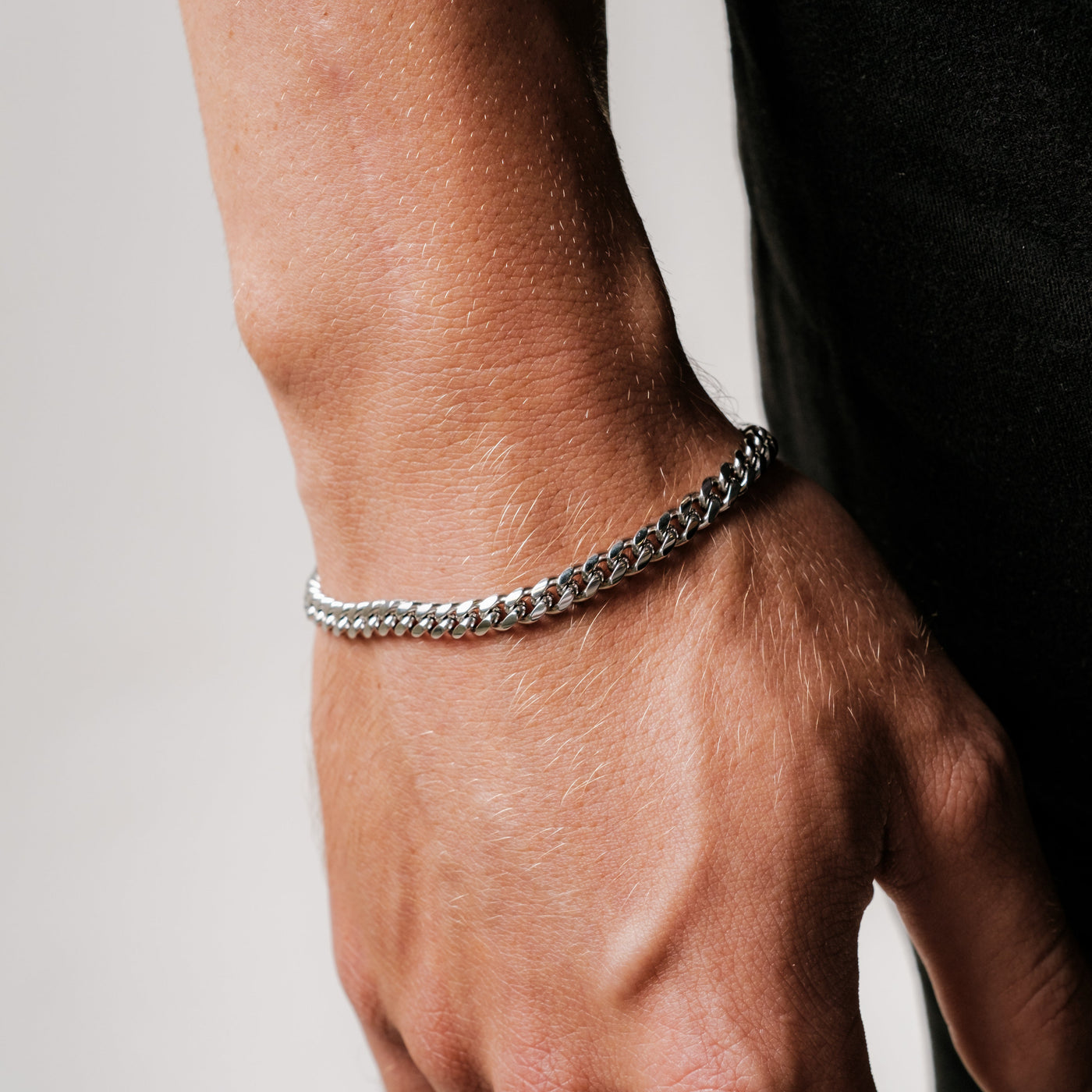 URBAN Cuban Bracelet® 5MM (Silver)