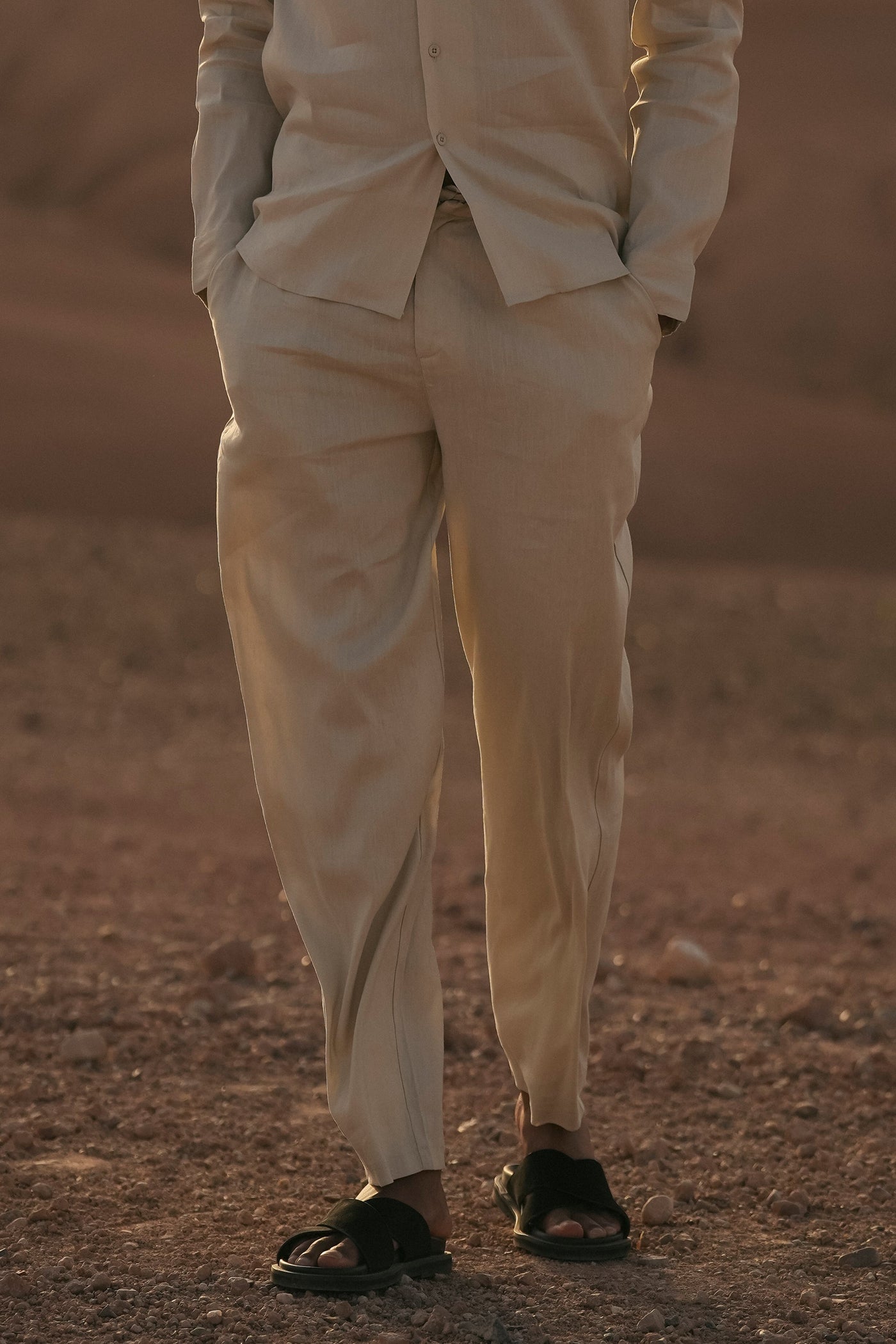 URBAN LINEN TROUSERS