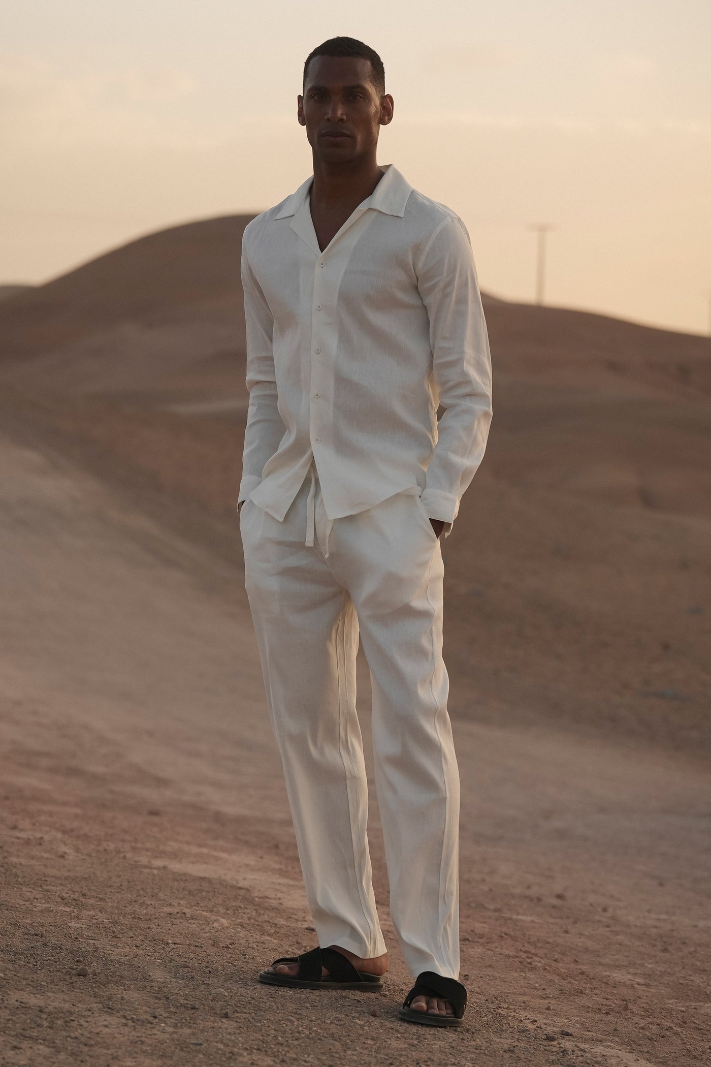 URBAN LINEN TROUSERS