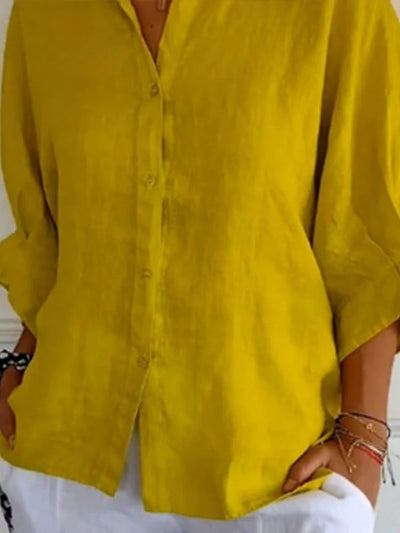 Sophie - Stijlvolle Linnen Damesblouse